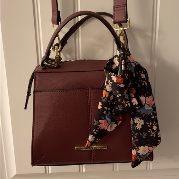 Steve Madden Bags Nwt Wine Breese Crossbody Poshmark